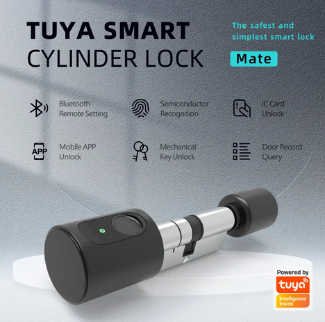 Tuya Smart zamek do drzwi dotyk aktywacja palcem Smart Lock - obrazek 2