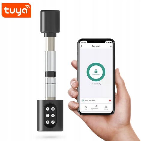 Tuya Smart zamek do drzwi KOD Smart Lock - obrazek 2