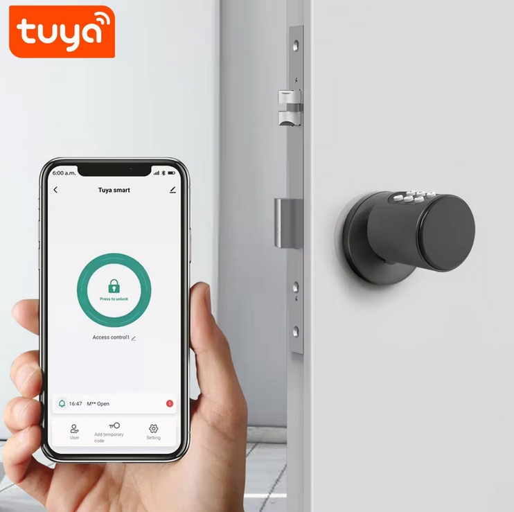 Tuya Smart zamek do drzwi KOD Smart Lock - obrazek 3